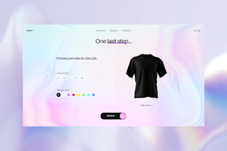 3d animated wix studio webflow shopify ecommerce website design wix studio