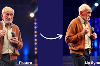 create talking photo animations with realistic lip sync for any face, character
