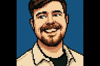create high quality custom pixel art portraits