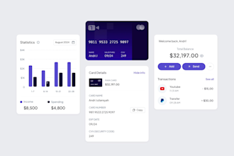 develop bnpl fintech app loan app, investment app digital bank app wallet app
