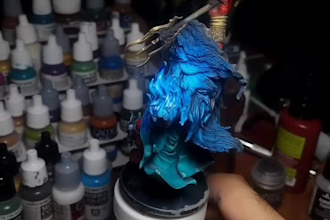 paint your miniatures with bold contrast and dramatic highlights