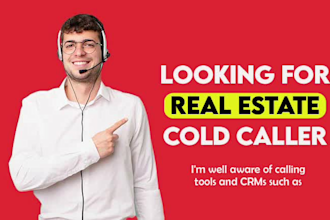 be your real estate va, cold caller n appointment setter