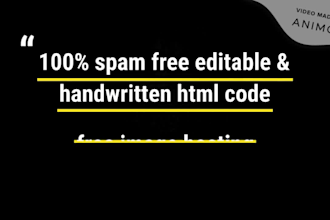 create HTML email signature in 24h