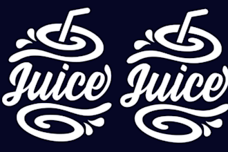 create a logo for your fruit shop or juice bar