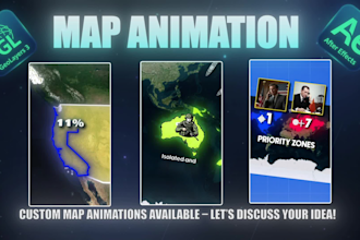 create professional map animation and explainer videos using geolayers 3