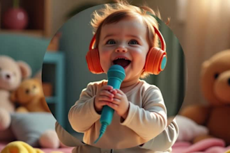 create a fun and unique kids song just for you