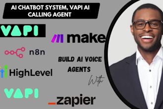make n8n ghl zapier make com vapi chatbot system, vapi ai cold calling agent