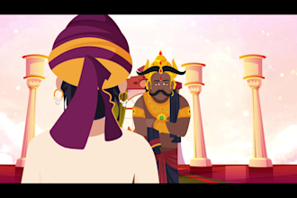 do 2d animation, animated video, catroon animation, 2d video