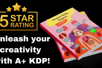 craft a plus content for your KDP books boost sales with captivating graphics