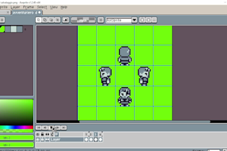create your 16x16 pixel art sprites optimized for gb studio