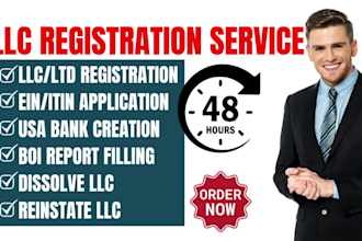 register US llc, wyoming llc get ein number for US non us residents dissolve llc
