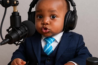 create viral baby talking podcast ai baby podcast video viral ai baby video