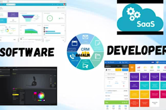 be your software developer, develop crm app, void app, pos app or saas software