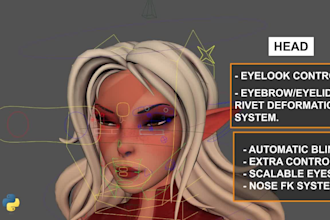 rig 3d game character, animate 3d character, auto rig pro, 3d rigging in blender