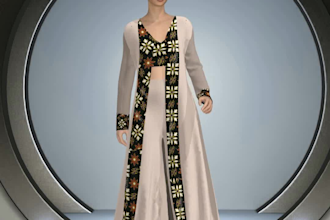 make any 3d fashion designs and patterns
