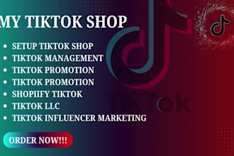 setup and manage your tiktok shop, dropshipping, storefront, and run tiktok ads