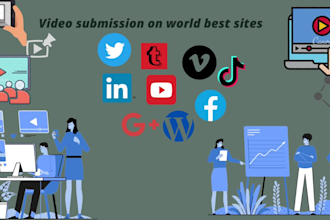 manual video submission on world best sites