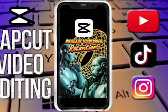 do video editing in capcut for tiktok and youtube to be more retention