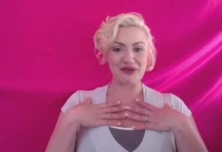 produce you a female video testimonial or product or service review