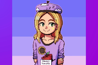 retro sprite sheet pixel animation, pixel game art, video games animation