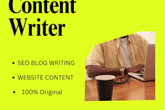 write high quality content
