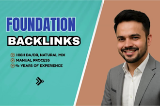 create manual mix foundation backlinks with contextual SEO link building