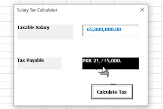 give you tax calculator on salary in pakistan for fy 2026