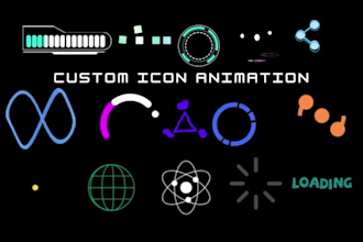 create custom preloader, icon, and loading animations for web and app