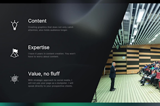 write copy for your real estate social media, create content