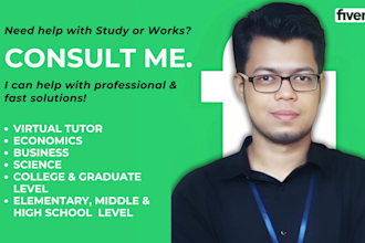 give insightful tutoring related to economics, science, business