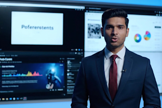 create a professional, smart, commercial ai veo3 video