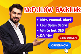 high quality nofollow backlinks for safe natural SEO growth