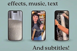be your short video editor, for tiktok, instagram reels