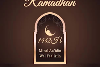 create islamic greeting video