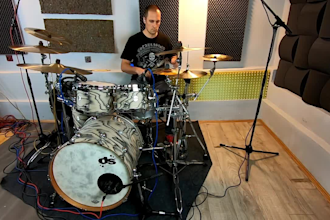 record acoustic or midi drum tracks for your song