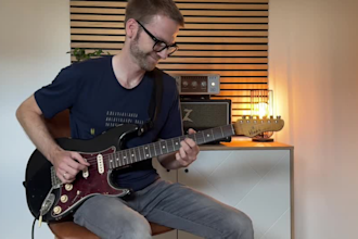 add tasteful guitar tracks for pop, rock, blues and rnb