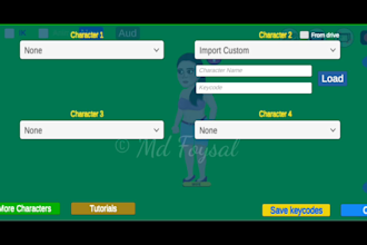 create 2d cartoon animation and character design using chroma toons