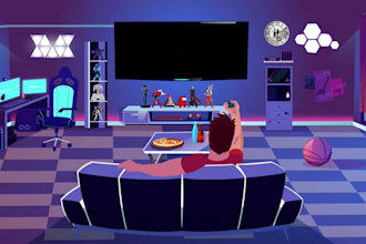 create youtube intro outro video trailer or logo animation