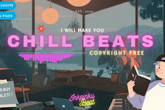 make a chill beat for you to sing or bgm for videos