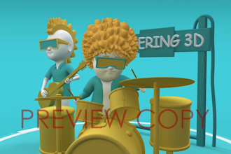 create superb custom 3d animations