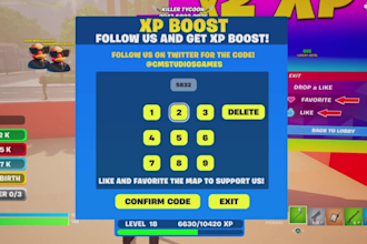 create 1v1 fortnite map battle royale map tycoon map slurp rush shell map ue5