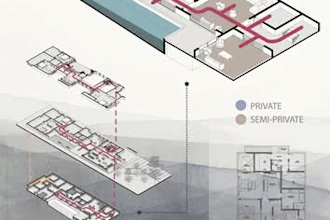 architectural presentation illustration 3d via revit sketchup