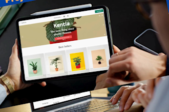 do clean professional web landing page