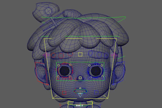 create 52 arkit blendshapes for your model, fix facial express, iclone and mocap