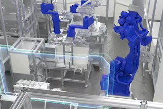 dynamic 3d industrial animation, technical render, industrial product animation