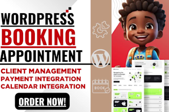 create wordpress appointment booking website using amelia plugin