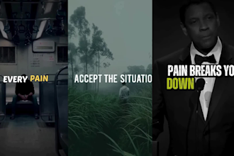 create viral motivational, fact quiz videos for youtube shorts, reels and tiktok
