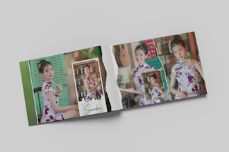 do professional wedding album design