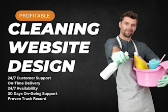 build cleaning service website booking koala website
