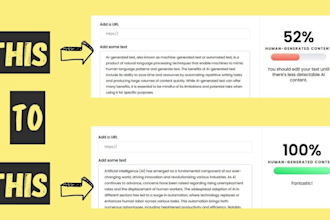 edit, rewrite, and humanize ai content, chatgpt articles, blogs